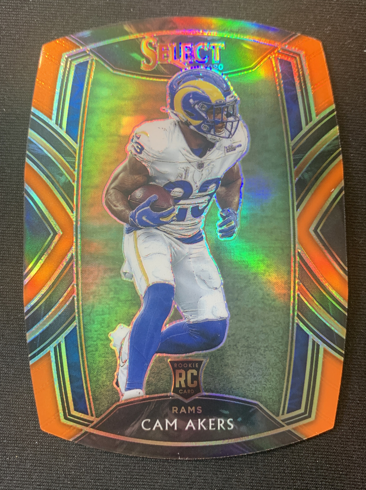 Cam Akers 2020 Select Club Level ORANGE Diecut Prizm Rookie Card RC #255