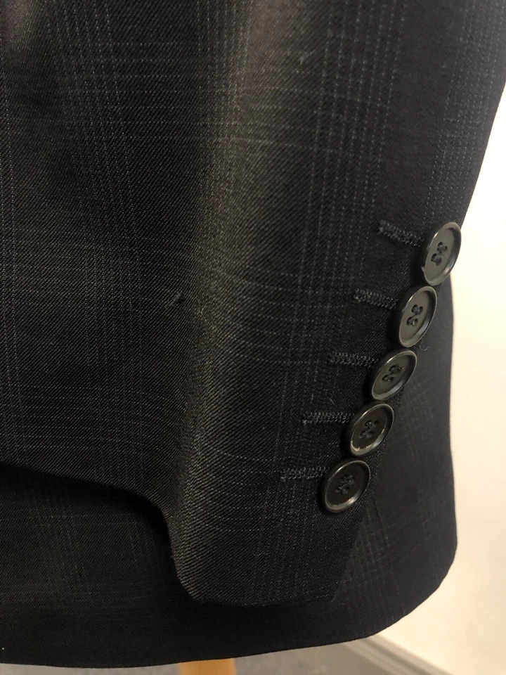 PAUL SMITH КОСТЮМ КУРТКА/BLAZER ЧИСТО НОВЫЙ ШЕРСТИ УГОЛЬ ЧЕК 38R ОТЛИЧНОМ СОСТОЯНИИ. - Изображение 3 из 4