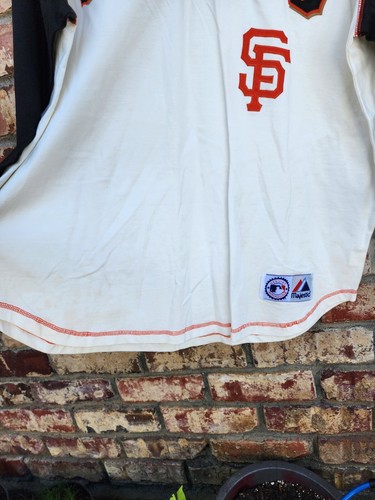vtg majestic san francisco giants men XL t shirt patch NWT genuine merch *read* - Picture 6 of 23