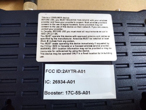 Nstcell Cell Phone Signal Booster Bands: 4/66/2/25/5/12/13 Open Box All Carriers - Photo 3 sur 14