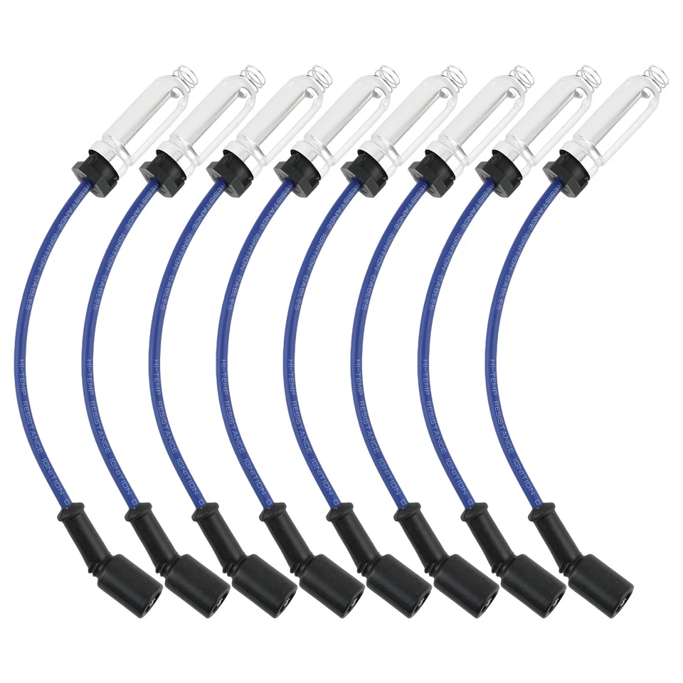 8x Spark Plug Wire for 2005-2006 Pontiac GTO Isuzu Ascender / 2007-2008 Escalade - Image 2 of 4