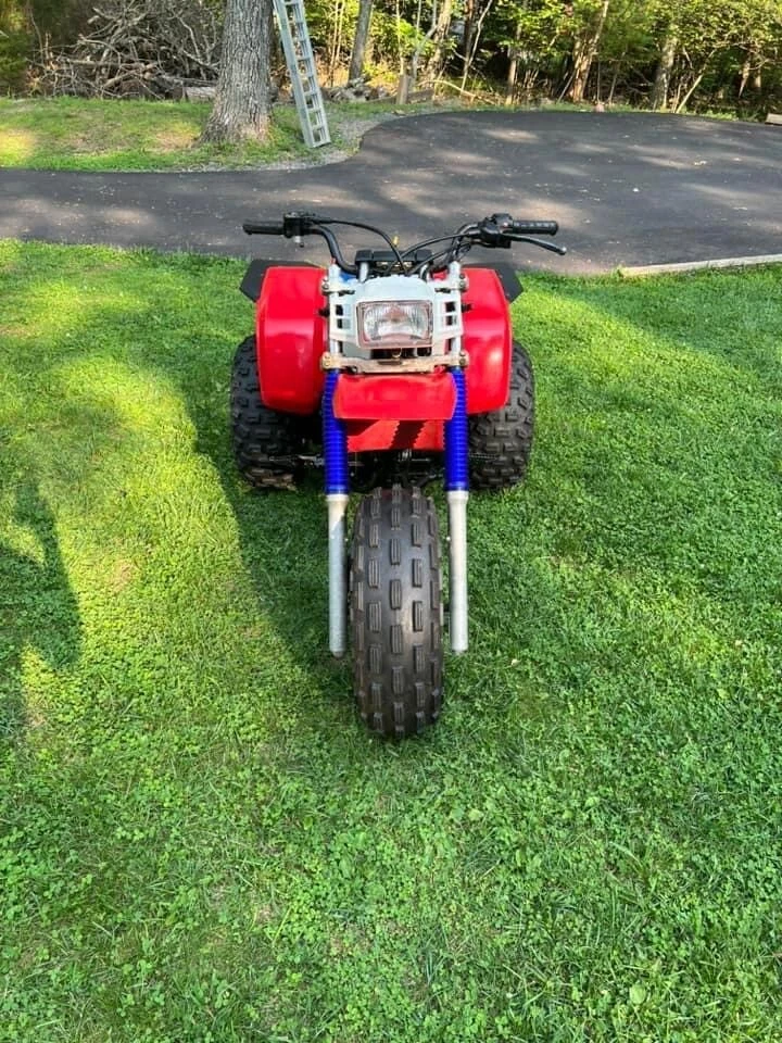 "BLUE" Honda ATC250SX And ATC200X Fork Rebuild Kit W/ Seals ***Correct Size!!** - Image 3 of 4