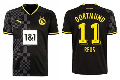 Puma Borussia Dortmund 2022-2023 Away Jersey - Reus 11 I Away BVB