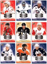 2009-10 UPPER DECK CAPTAINS CALLING COMPLETE 9 HOCKEY CARD INSERT SET Crosby