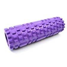 NNETM Yoga Foam Roller Pilates Back Massage Brick Purple 