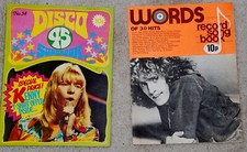 DISCO 45 Mag APRIL 1975 #54 Sweet, Elton John + WORDS MAG OCT 1975