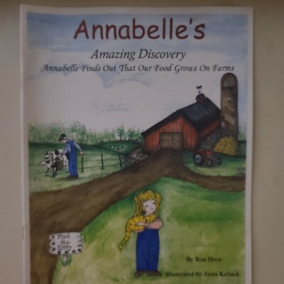 ANNABELLE'S AMAZING DISCOVERY by Ron Deen (Food Grows on Farms) PB-NEW ...