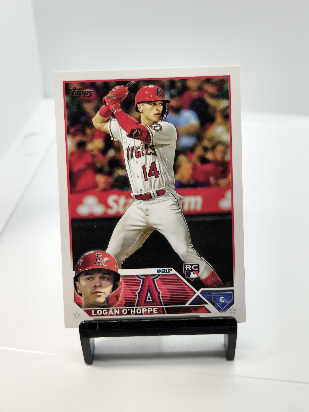 2023 Topps Series 2 Logan O'Hoppe Rookie RC Los Angeles Angels #363