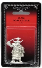 Ral Partha 02-780 Ogre Leader (Fantasy Armies) Giant Commander Warrior Champion