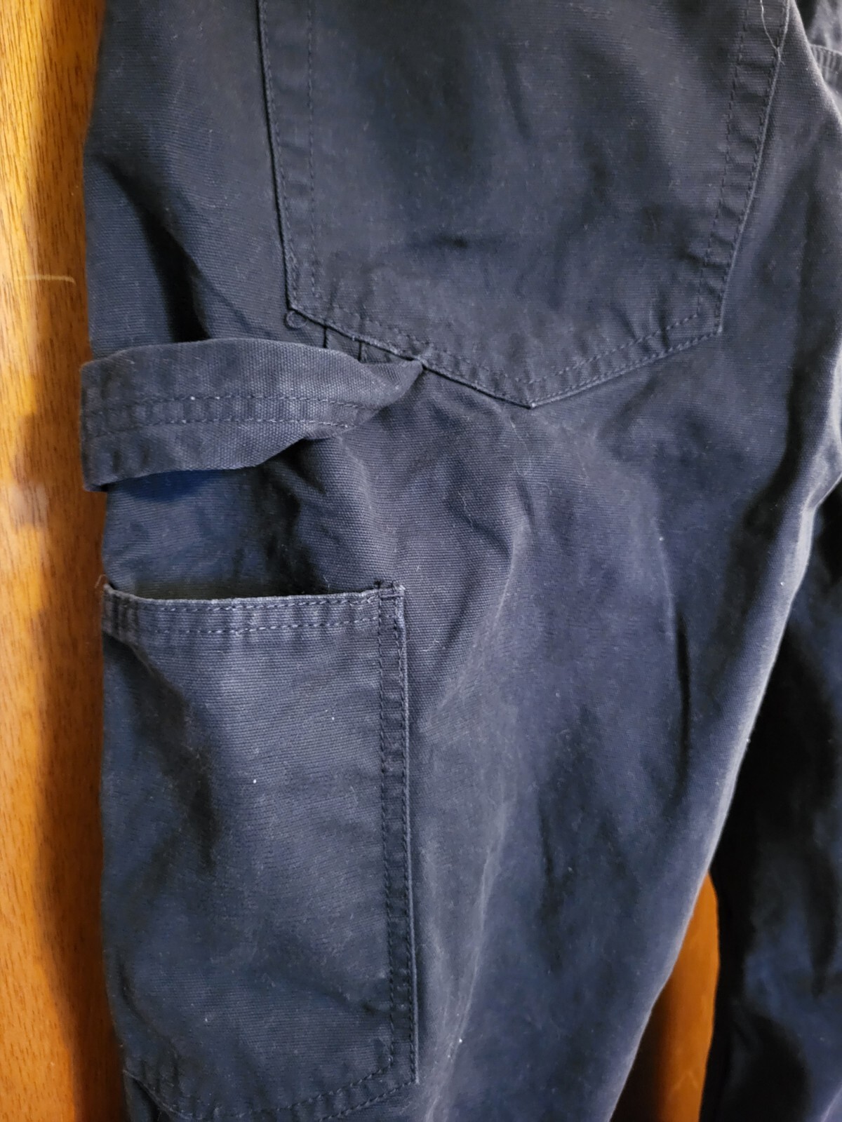 Amazon Essentials Carpenter Work Pants Navy Blue … - image 4