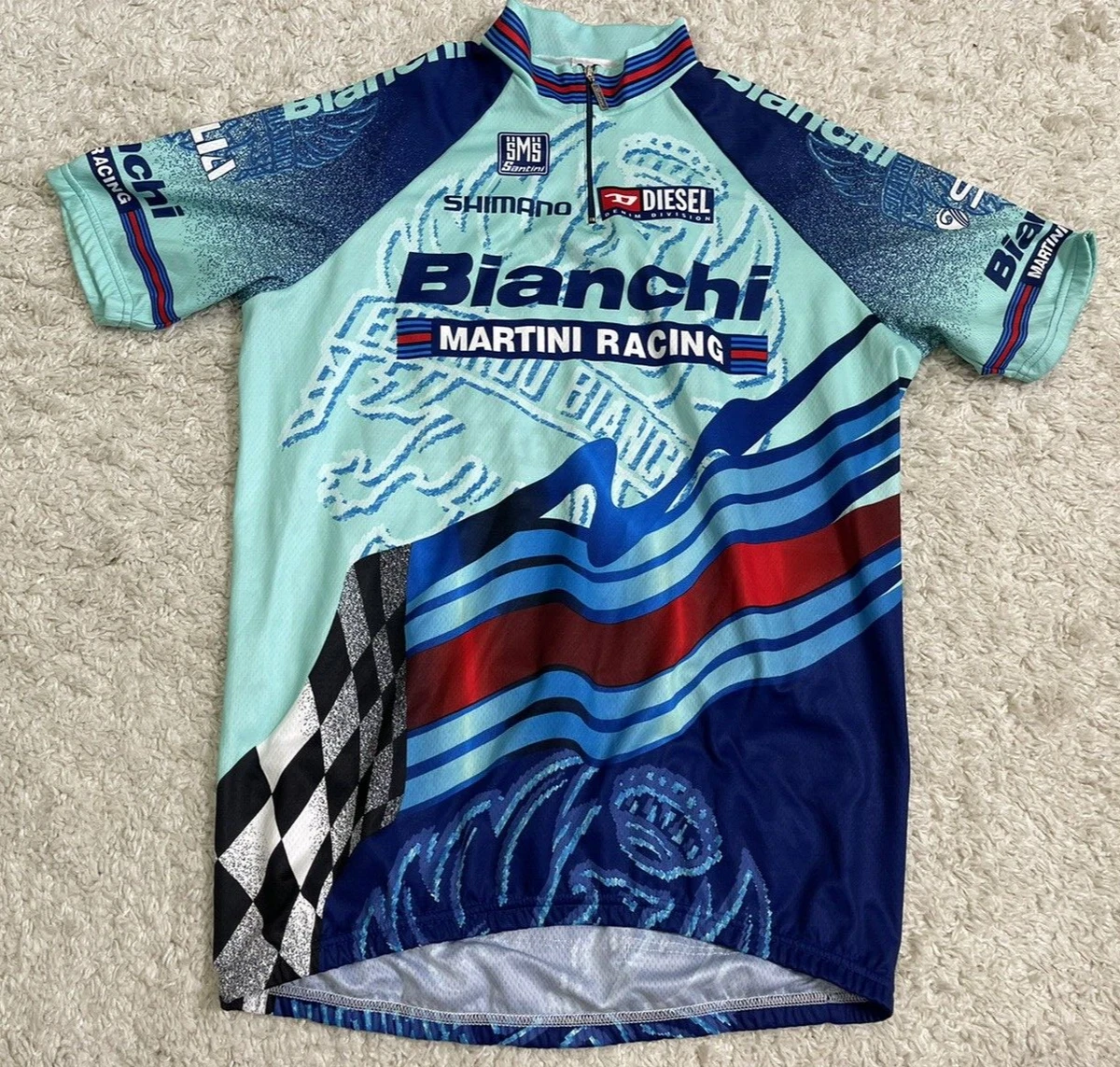 SMS Santini Bianchi Martini Racing Team Shimano Cycling Bike