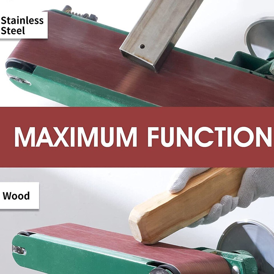 20PCS Belt Sander Sandpaper 3x21 Sanding Belts 40 60 80 120 150 240 400