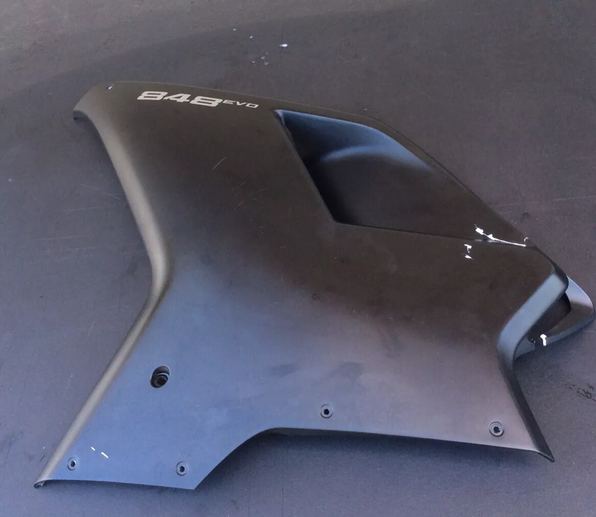 08 11 Ducati 848 Evo 1098 OEM left Upper Side Cowl Fairing eBay