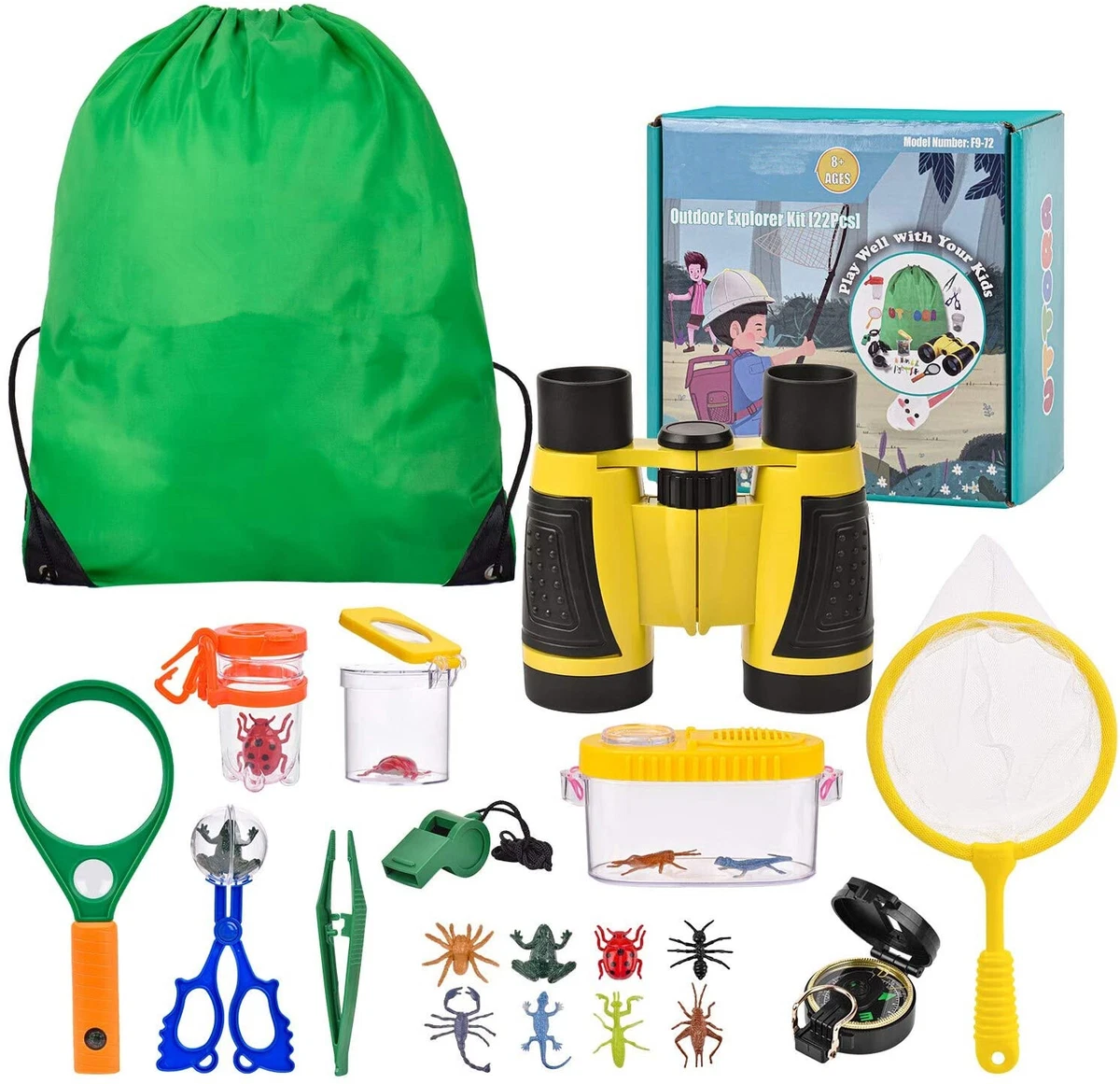 Kids binoculars set 2025