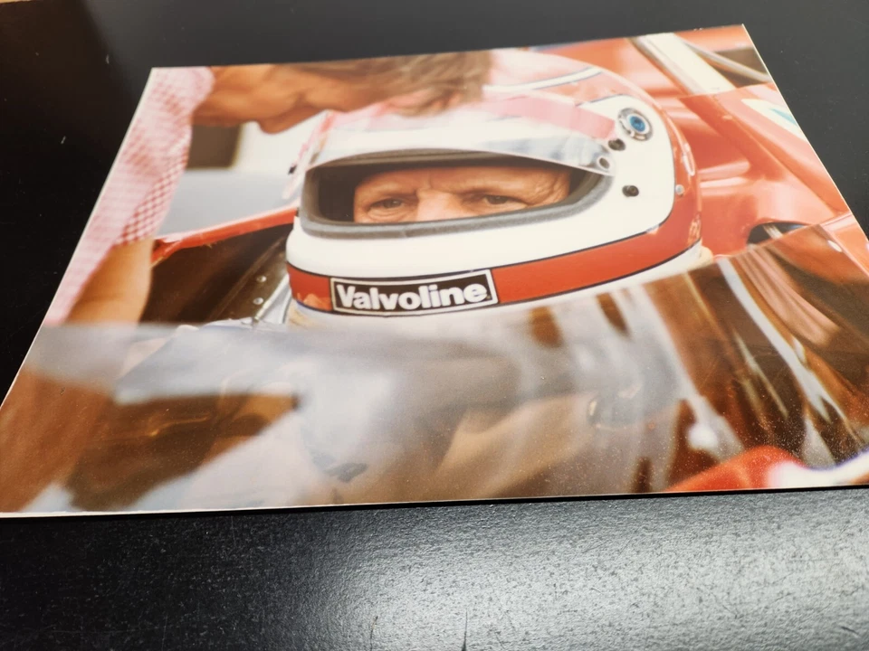 Color 11" x 14" of A.J. Foyt in cockpit of Indy Car - Racecar Driver - Image 2 of 4