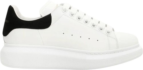 alexander McQUEEN Oversized White Sneaker w/Blue Glitz sz.41