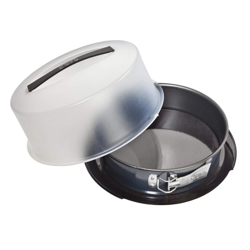 Zenker Springform mit Transporthaube Ø 28 cm DELUXE emailliert mit Auslaufschutz - Bild 2 von 4