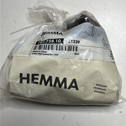 Ikea Hemma Hanging Light Cord White 15'5" 101.758.10