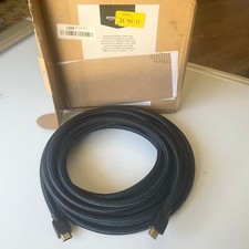 4K Ultra HD HDMI Cable, 15ft, 18Gbps, 60Hz, 2160p, 48-bit, Male-to-Male,Ethernet