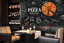 3D Köstliche Pizza Q6814 Tapete Wandgemälde Fototapete Selbstklebend Kay