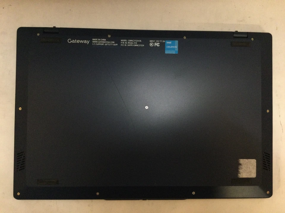 Gateway GWNC21524-BL / Intel Celeron UNKNOWN SPECS / (DOES NOT POWER ON!) MR - Image 4 of 4