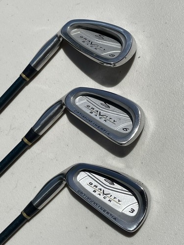 3 King Cobra Gravity Back Irons 3 6 And 8 Graphite Shaft Reg Flex - Picture 12 of 12