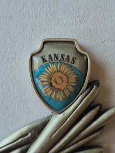 Kansas Vintage Souvenir Spoon Collectible