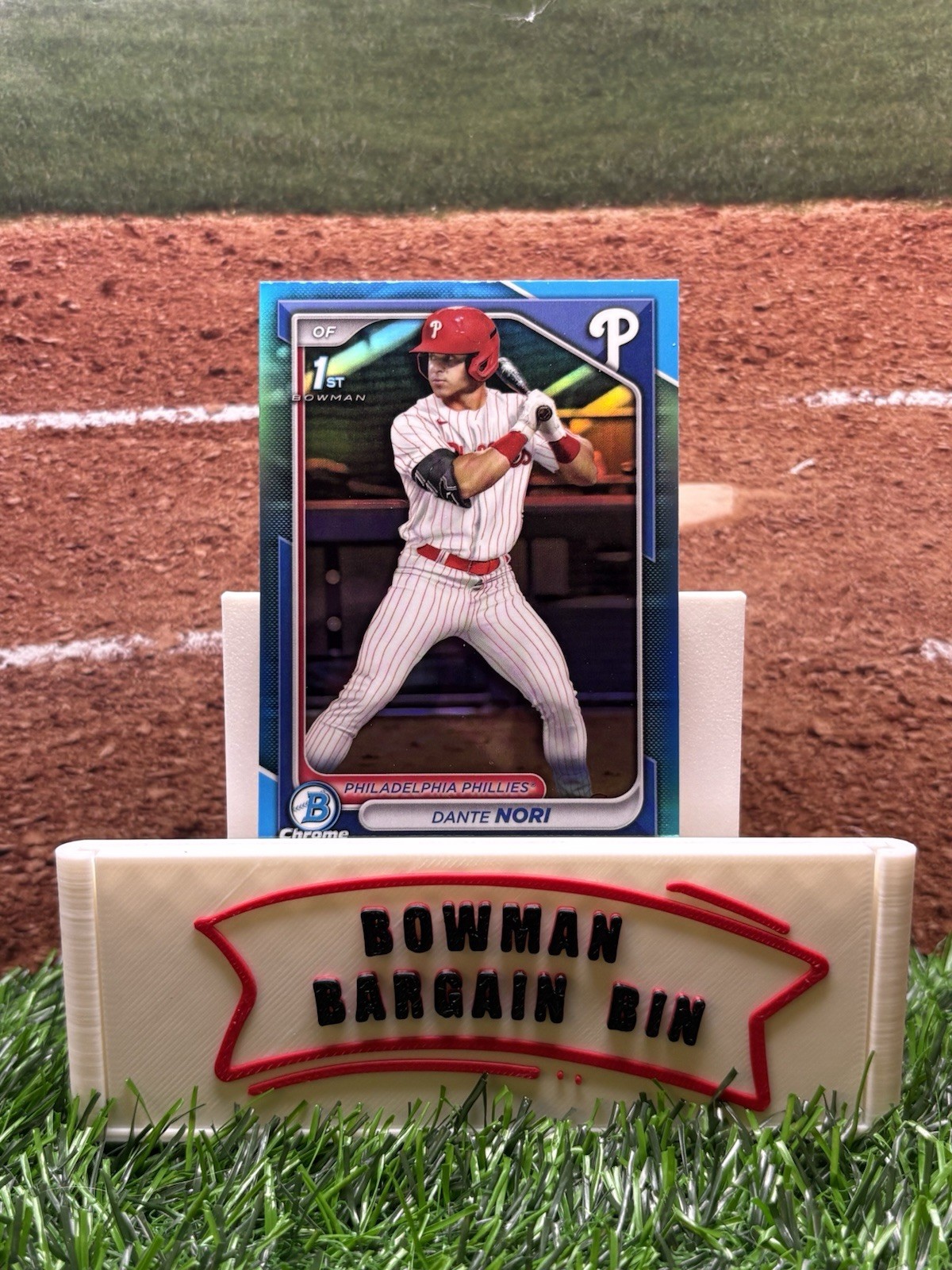 2024 Bowman Draft Dante Nori Sky Blue Chrome 1st Bowman BDC-16