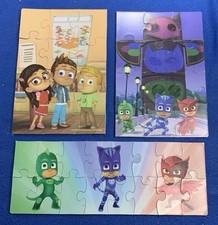 PJ MASKS Jigsaw Puzzles Set Of 3 Vivid Colors Heroes