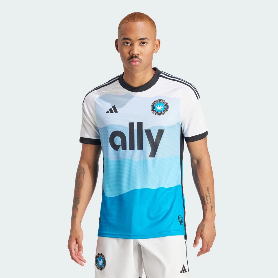 adidas men Charlotte FC 24/25 Home Authentic Jersey