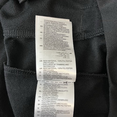 Adidas Track Jacket Uomo Taglia L Nero Full Zip Rigato Logo Tasche Poliestere - Foto 10 di 10
