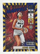 2025 Panini Donruss WNBA - Net Marvels Angel Reese #20 - Blue Press Proof - SKY