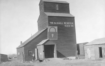 McCaull Webster Elevator Co Fordyce Nebraska NE - Reprint
