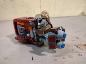 Lego Star Wars REY'S SPEEDER #75099 Missing Mini Fig