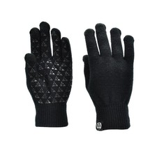 Six Peaks Winter Knitted Gloves Medium Black Medium Black