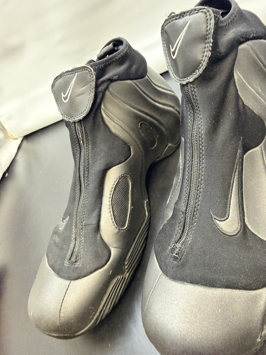 Size 13 - Nike Air Flightposite Black for sale online | eBay