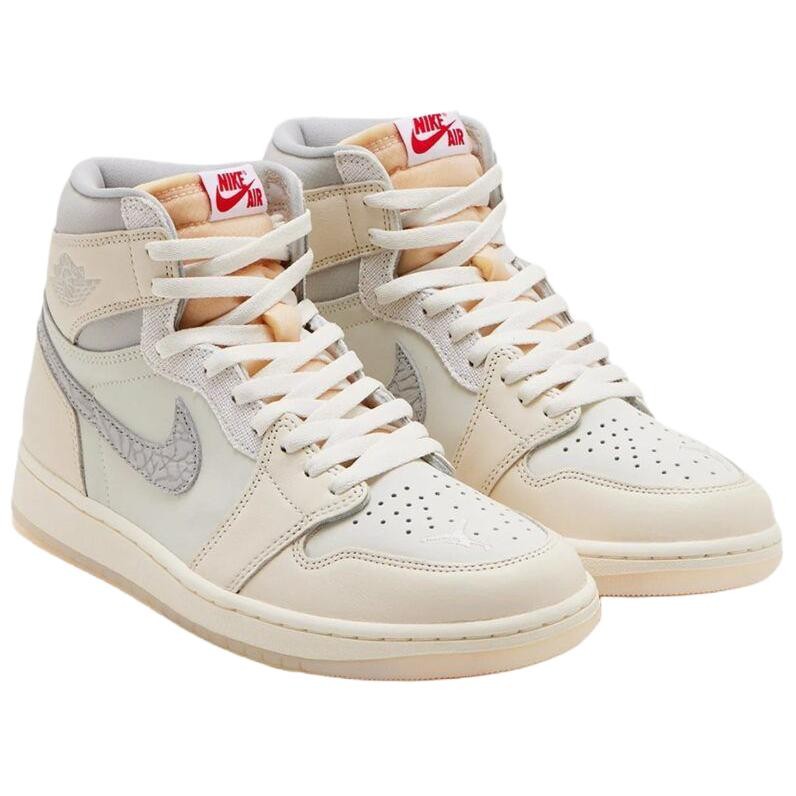 Size 13 - Air Jordan 1 Retro OG High Sail Elephant Print for sale