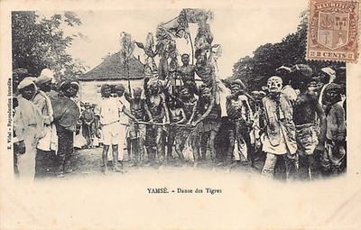 MAURITIUS Ile Maurice - Tigers Dance - Tamil festival - Publ. E. Vidal