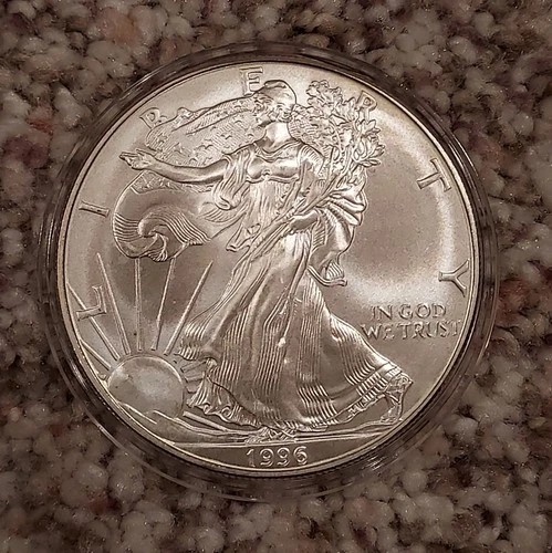 1996 1 oz Silver American Eagle (Brilliant Uncirculated)
