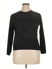 Tierra  Tutu Women Black Pullover Sweater XL