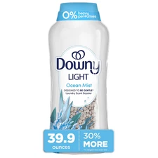 Downy Light Laundry In-Wash Scent Booster Beads, Ocean Mist Scent, 39.9 oz