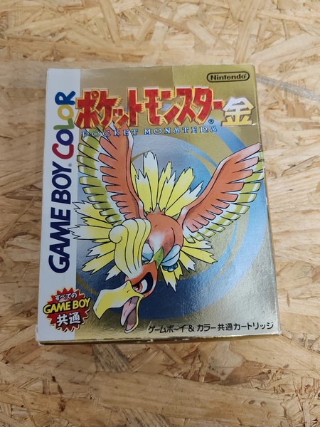 Pokemon Oro Game Boy Color Japonés