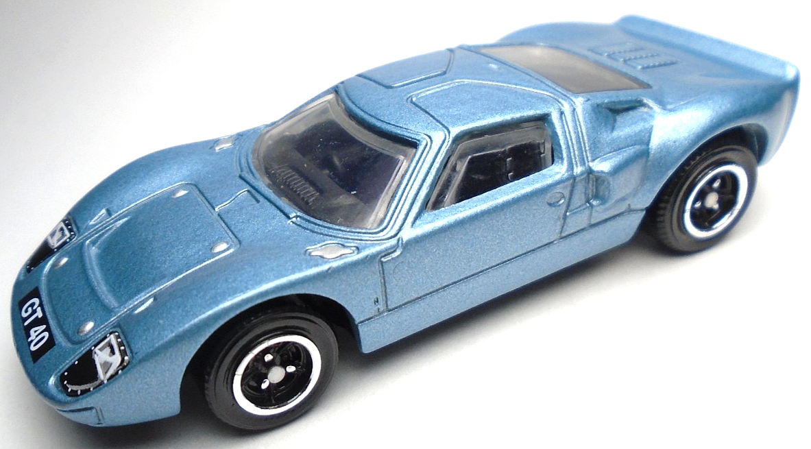2020 MATCHBOX MBX HIGHWAY SPEEDERS FORD GT40 GT 40 BLUE 1:64