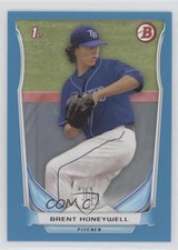 2014 Bowman Draft Blue 96/399 Brent Honeywell #DP77 a3j
