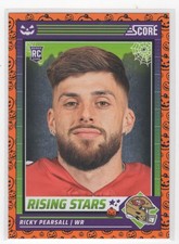 #42 Ricky Pearsall 2024 Score-A-Treat Rising Stars Orange Pumpkin RC San