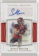 2019 Panini National Treasures Rookie Signatures Gold /49 Scott Miller Auto 0ne3
