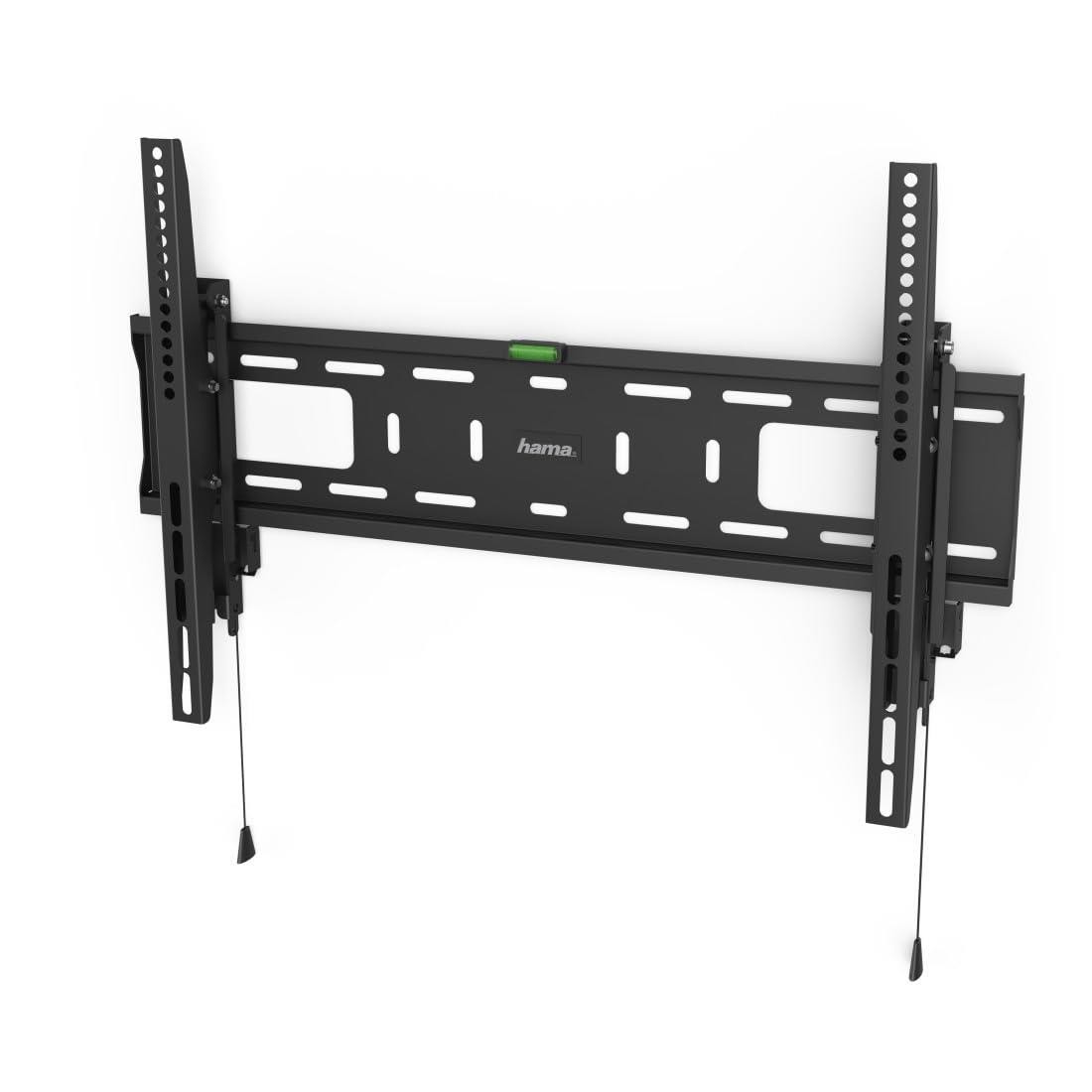 Support mural TV fixe ultra robuste à verrouillage antivol mécanique pour écran 80"