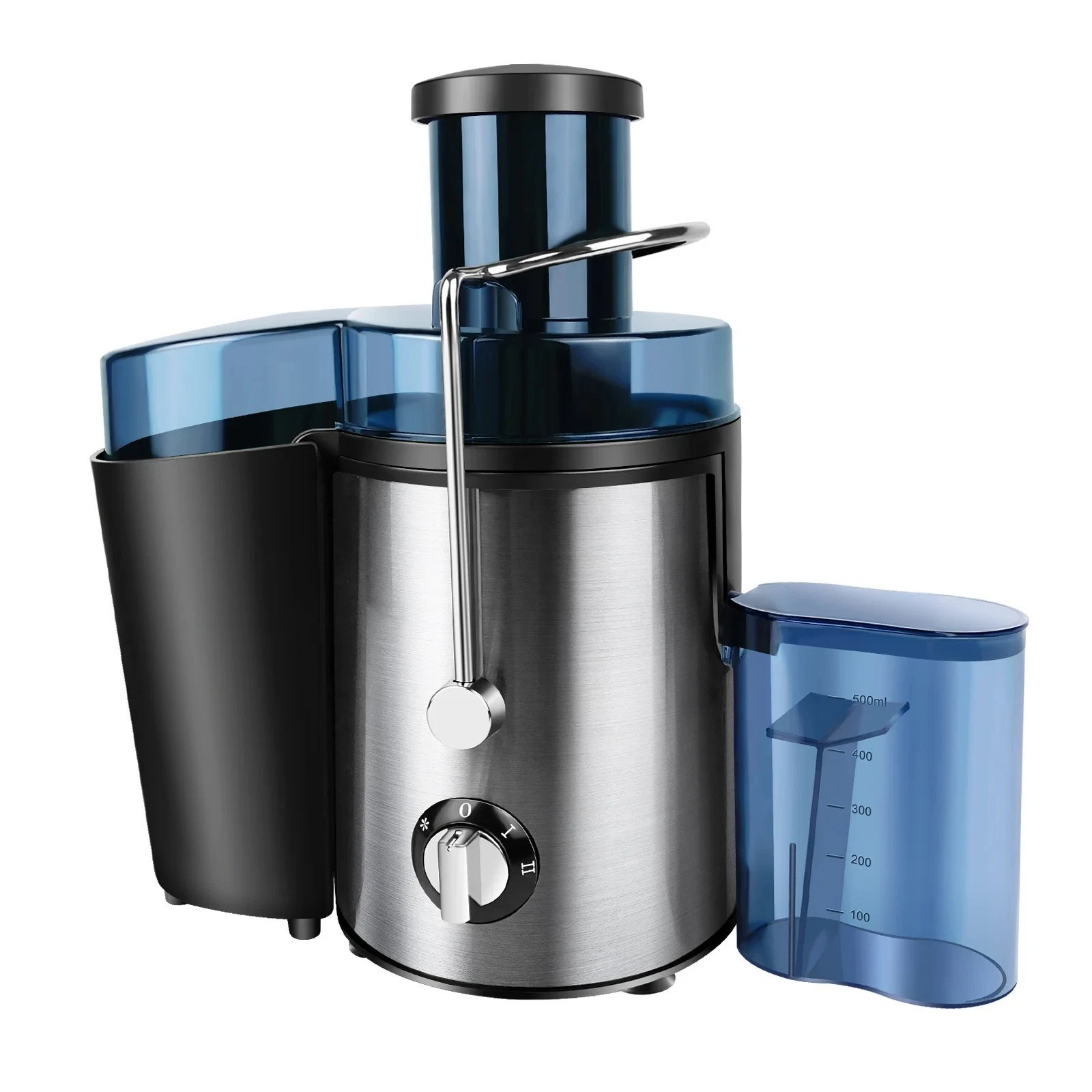 Juicer Machine, Feed Chute for Fruits, Vegetables & Citrus, 2-Speed Centrifugal