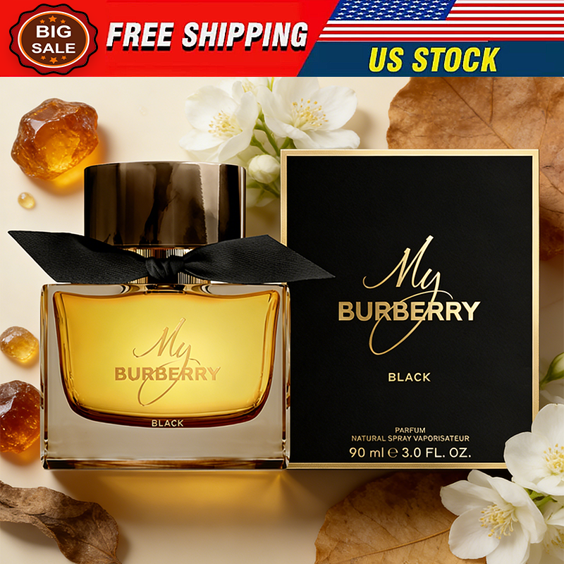 My Burberry Black by Burberry Women Perfume EDP 3.0 oz / 90 ml NIB