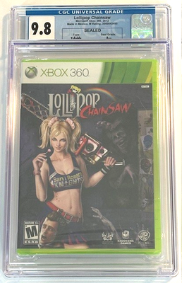 Lollipop Chainsaw Xbox 360 CGC Graded 9.8 A++ | eBay